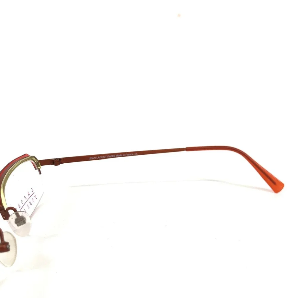 Lafont Issy & LA Petite Eyeglasses Frames KERMESSE 945 Burnt Red 48-18-130